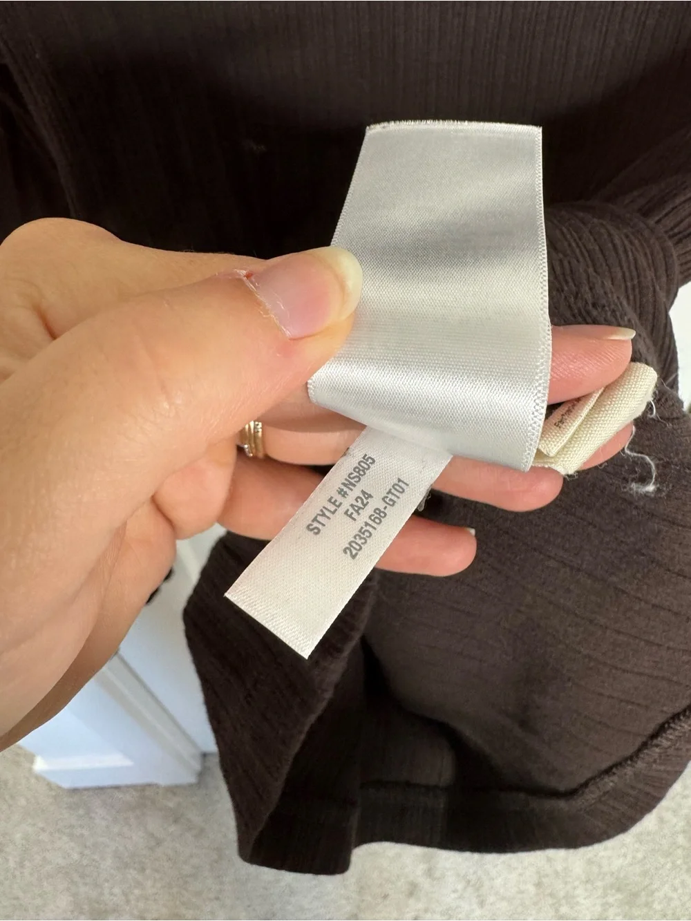 Madewell slim ribbed